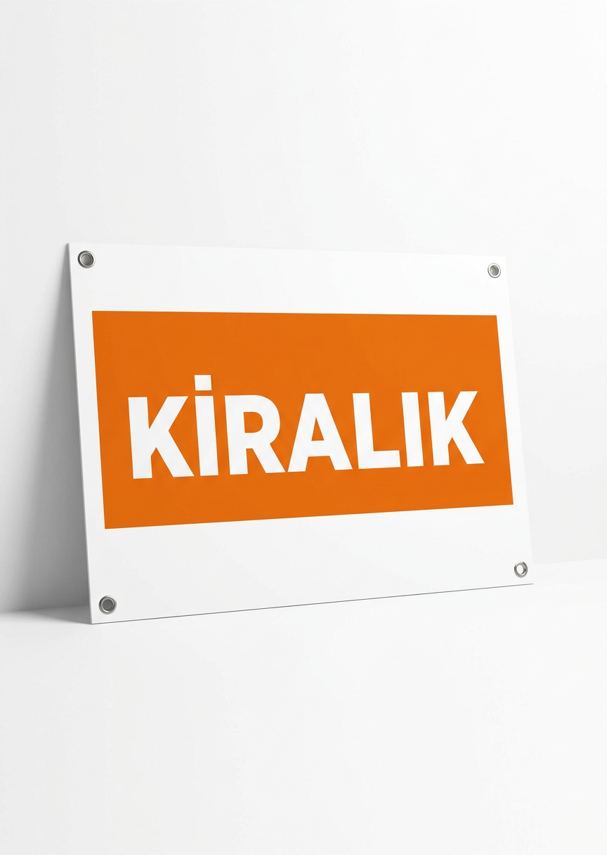 50×70 cm Satılık Levhası